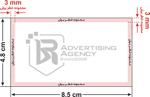 لیبل کاغذی با روکش UV 1 label guide