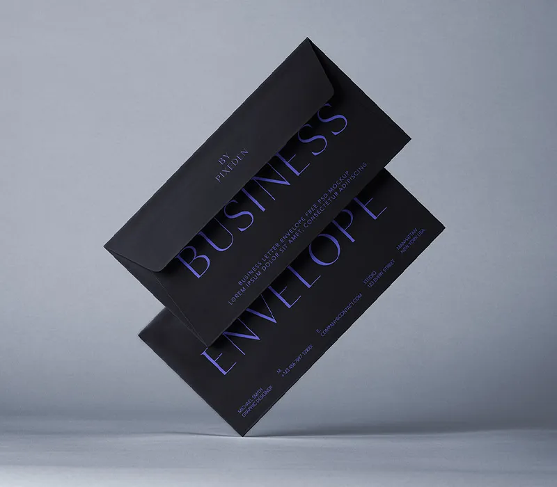 چاپ افست و بسته بندی 6 envelope offset