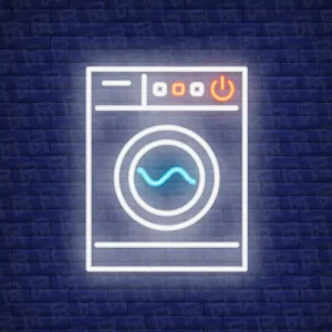 تابلو نئون آماده طرح لوازم خانگی - کد Appliance007