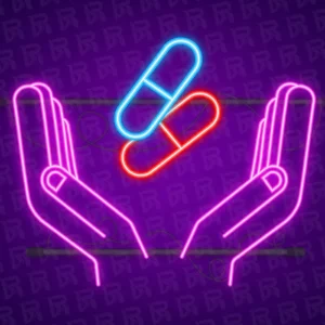 تابلو نئون آماده طرح داروخانه - کد Pharmacy003