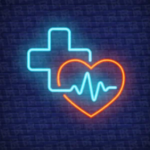 تابلو نئون آماده طرح داروخانه - کد Pharmacy006