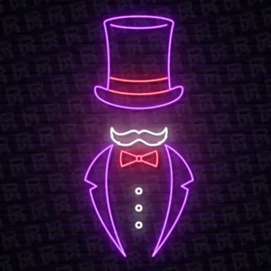 تابلو نئون آماده طرح مد و پوشاک - کد Fashion002